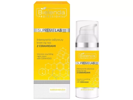 Bielenda Professional - Supremelab - Barrier Renew - Intensive Nourishing Night Cream with Ceramides - Intensyviai Maitinamasis Naktinis Kremas su Keramidais - 50ml 