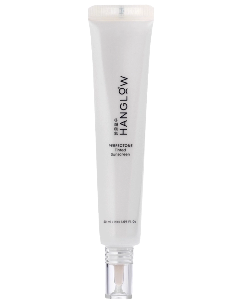 HanGlow - PerfecTone - Tinted Sunscreen SPF 50+ - Gražinamasis Kremas su Filtru - 01 - 50 ml