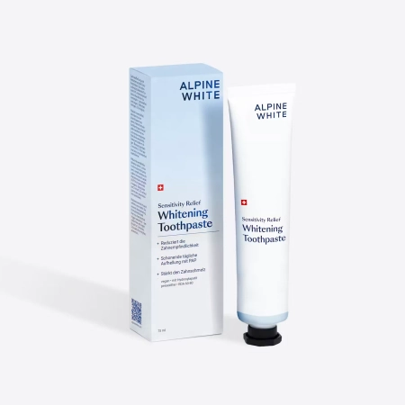 Alpine White - Toothpaste Sensitivity Relief - Balinamoji Pasta - 75ml