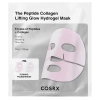 COSRX - Peptide Collagen Glow Hydrogel Mask - Hidrogelinė Kaukė su Peptidais ir Kolagenu - 34g