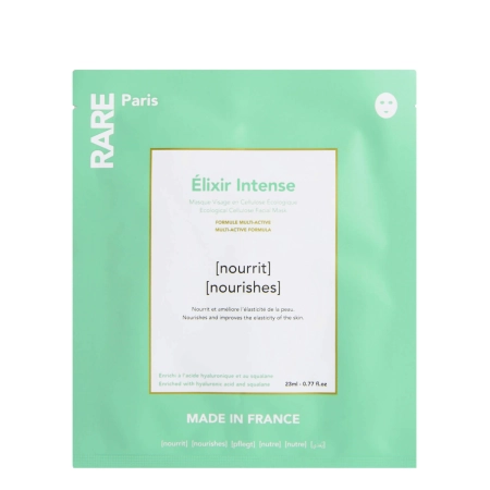 Rare Paris - Elixir Intense Box – Maitinamųjų Lakštinių Kaukių Rinkinys – 5 x 23 ml