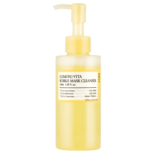 FULLY - Lemon Vita Bubble Mask Cleanser - Veido Prausimosi Gelis - 150ml