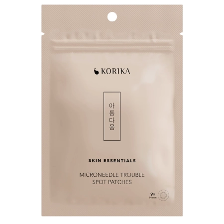 KORIKA - Skin Essentials Microneedle Trouble Spot Patches - Pleistrai nuo Odos Netobulumų su Mikroadatėlėmis - 9vnt