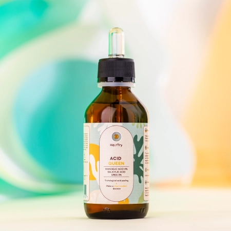 HairTry - Acid Queen - Trichologinis Rūgštinis Galvos Odos Šveitiklis - 100ml