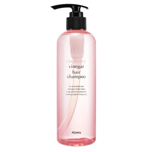 A'Pieu - Raspberry Vinegar Hair Shampoo - Šampūnas Plaukams su Aviečių Actu - 500ml