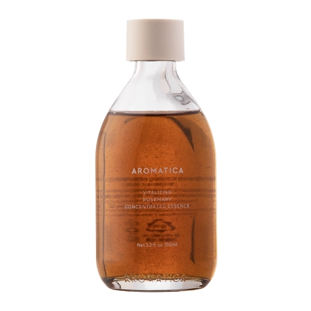 Aromatica - Vitalizing Rosemary Concentrated Essence - Vitalizuojanti Koncentruota Esencija su Rozmarinų Ekstraktu Veidui - 100ml
