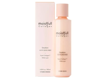 Etude House - Moistfull Collagen Emulsion - Drėkinamoji Veido Emulsija su Kolagenu - 180ml