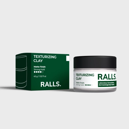 Ralls - Texturizing Clay - Plaukų Molis - 45g/50ml