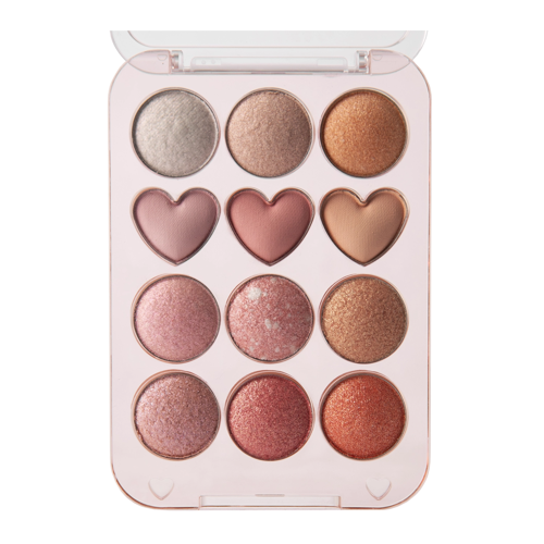 Colorgram - Pin Point Eyeshadow Palette - Akių Šešėlių Paletė - 04 Bright + Cool - 9,9g