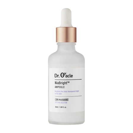 Dr.Oracle - NiaBright Ampoule - Skaistinamoji Ampulė su 5% Niacinamidu ir 0,5% Bisabololiu - 50ml
