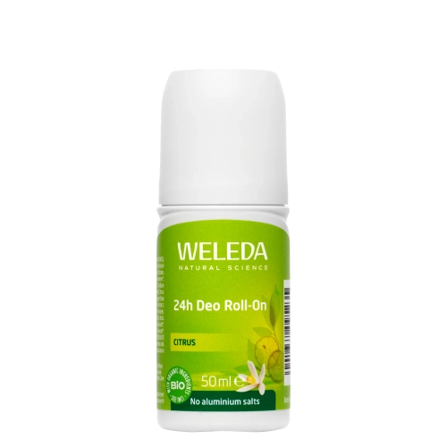 WELEDA - 24h Deo Roll-On - Rutulinis Dezodorantas 24h - Citrusinis - 50ml