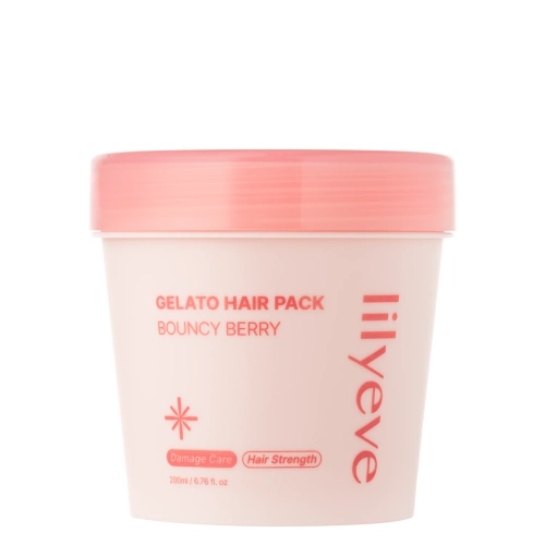 lilyeve - Repair:Turn Gelato Hair Pack - Stiprinamoji Plaukų Kaukė - Bouncy Berry - 200ml