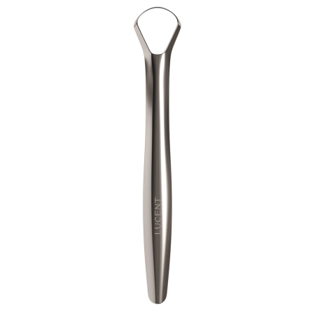 Lucent - Beam Tongue Scraper - Liežuvio Valiklis - Silver - 1vnt