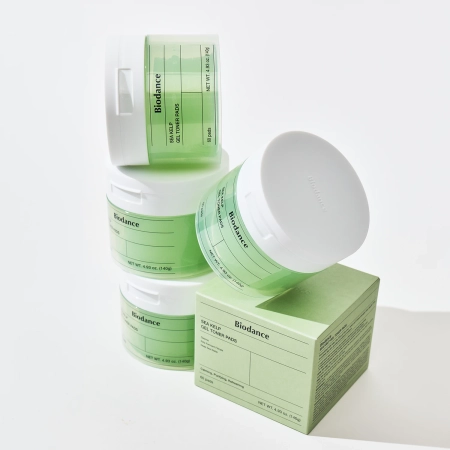 Biodance - Sea Kelp Gel Toner Pad - Raminamieji Veido Diskeliai - 60vnt