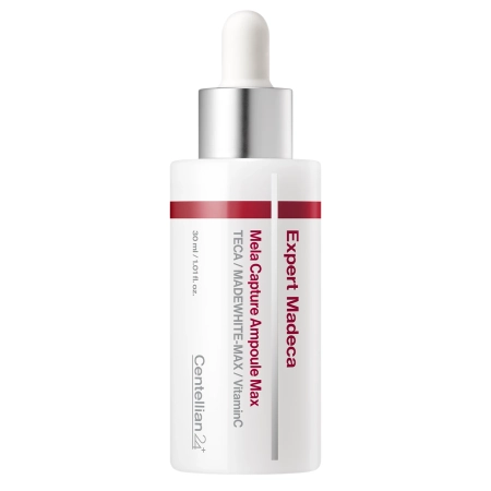 Centellian24 - Madeca Mela Capture Ampoule Max - Šviesinantis ir Drėkinantis Veido Serumas - 30ml