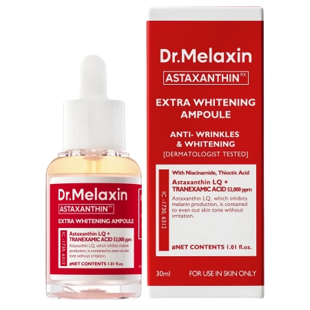 Dr.Melaxin - Astaxanthin Brightening Ampoule - Šviesinamoji Ampulė su Astaksantinu - 30ml