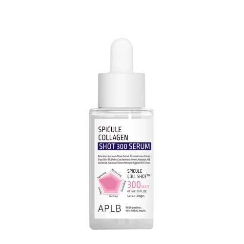 APLB - Spicule Collagen Shot 300 Serum - Kolageno Serumas su Mikro adatėlėmis - 40ml