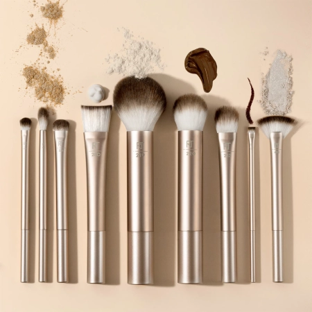 Real Techniques - Au Naturel Complete Brush Kit - Makiažo Šepečių Rinkinys