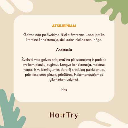 HairTry - Enzymatic King - Trichologinis Enziminis Peelingas su Ficinu - 100ml