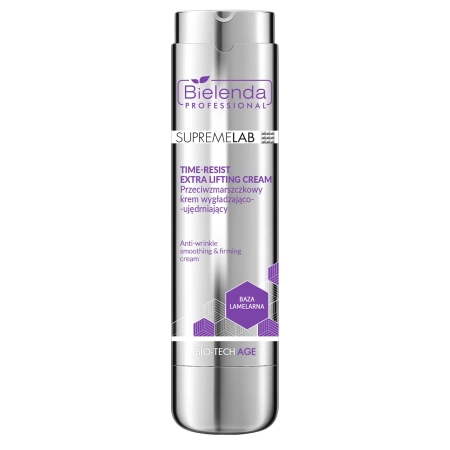 Bielenda Professional - Supremelab - Bio-Tech Age - Time-Resist Extra Lifting Cream - Priešraukšlinis Glotninamasis ir Stangrinamasis Kremas - 45ml