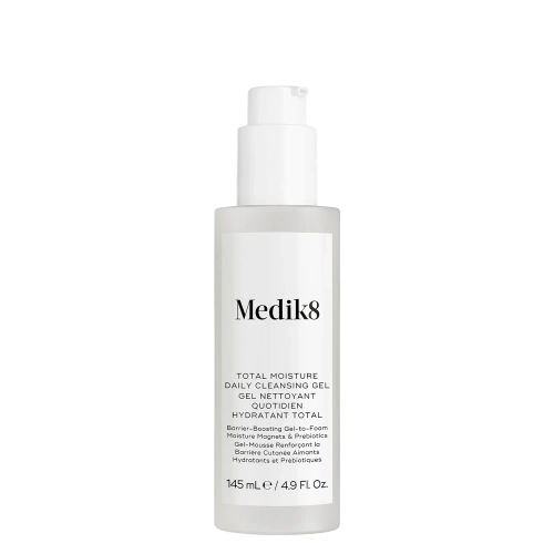 Medik8 - Total Moisture Cleansing Gel - Drėkinamasis Veido Prausimosi Gelis - 145ml