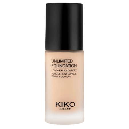 KIKO Milano - Unlimited Foundation - Ilgalaikis Makiažo Pagrindas Veidui - 4,5G - 30ml