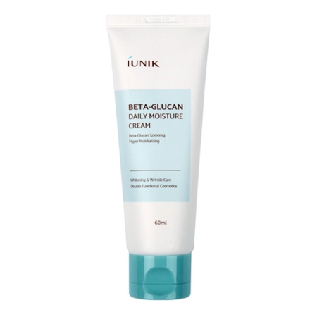 iUNIK - Beta-Glucan Daily Moisture Cream - Drėkinamasis Veido Kremas - 60ml