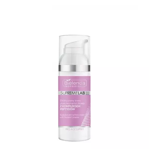 Bielenda Professional - Supremelab - Pro Age Expert - Exclusive Anti-Wrinkle Cream with Peptide Complex - Išskirtinis Kremas nuo Raukšlių su Peptidų Kompleksu - 50ml