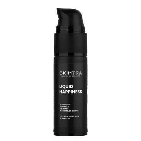 SkinTra - Liquid Happiness - Serumas su Retinaliu 0,3% Veidui ir Paakiams - 30ml