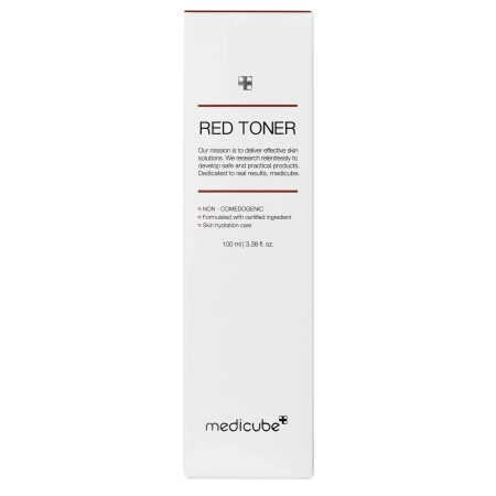Medicube - Red Toner 2.0 - Tonikas į Spuogus Linkusiai ir Probleminei Odai - 100ml