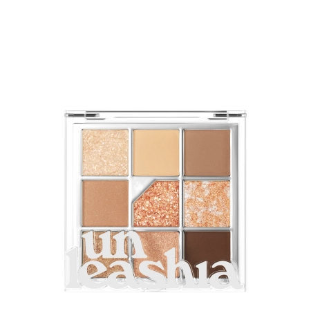 Unleashia - Glitterpedia Eye Palette - Veganiška Akių Šešėlių Paletė - 2 All of Brown - 6,6g