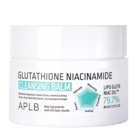 APLB - Glutathione Niacinamide Cleansing Balm - Makiažo Valymo Balzamas - 80ml