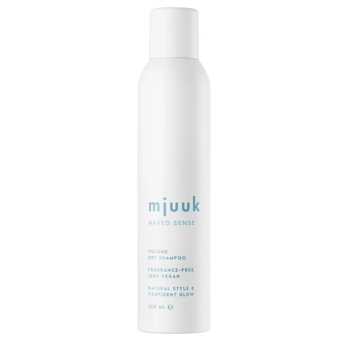 Mjuuk - Naked Sense Fragrance-free Volume Dry Shampoo - Sausas Šampūnas Plaukams Suteikiantis Apimties - Bekvapis - 250ml