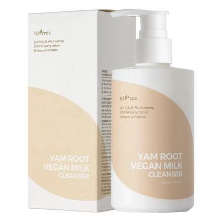 Isntree - Yam Root Vegan Milk Cleanser – Raminamasis Veido Valymo Pienelis – 220 ml