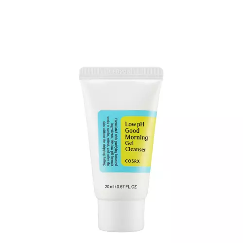 COSRX - Low pH Good Morning Gel Cleanser - Švelnus Veido Prausimosi Gelis - 20ml