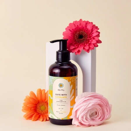 HairTry - Date With Exfoliate - Enziminis Šampūnas - 250ml