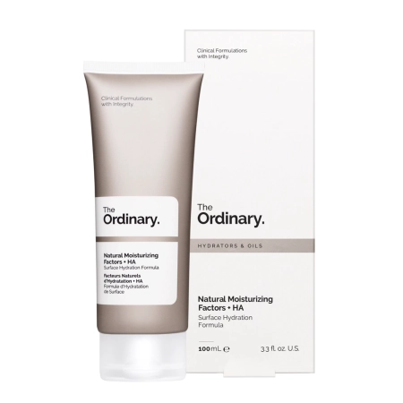 The Ordinary - Natural Moisturizing Factors + HA – Drėkinamasis Veido Kremas su Hialurono Rūgštimi – 100 ml