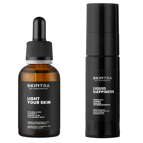SkinTra - Anti-Aging Glow Set Rinkinys - 30 ml + 30 ml