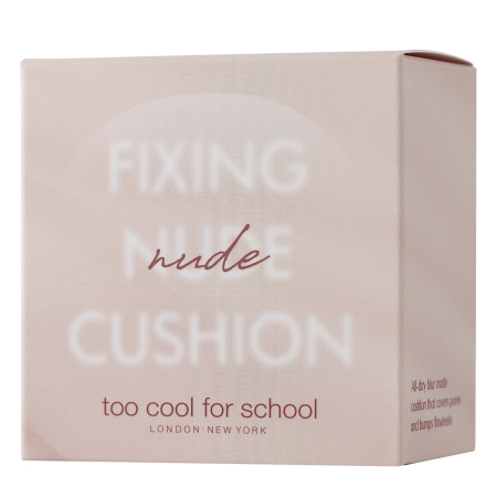 Too Cool for School - Fixing Nude Cushion SPF 50+ PA+++ – Veido Pagrindas Pagalvėlėje su Apsauga nuo Saulės – 02W Warm Ivory – 12 g + 12 g
