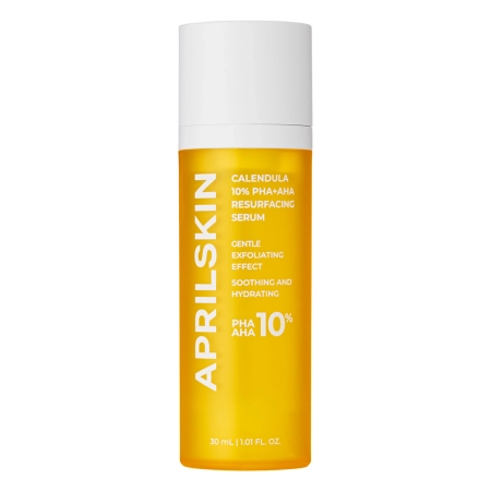 Aprilskin - Medetkų serumas su rūgštimis 10 % PHA+AHA - 30 ml