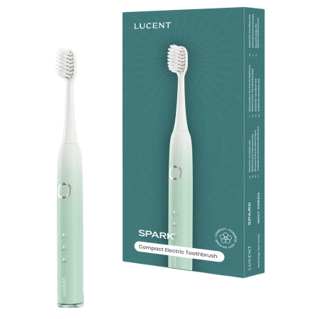 Lucent - Spark Sonic Electric Toothbrush - Soninis Dantų Šepetėlis - Mint Green - 1vnt