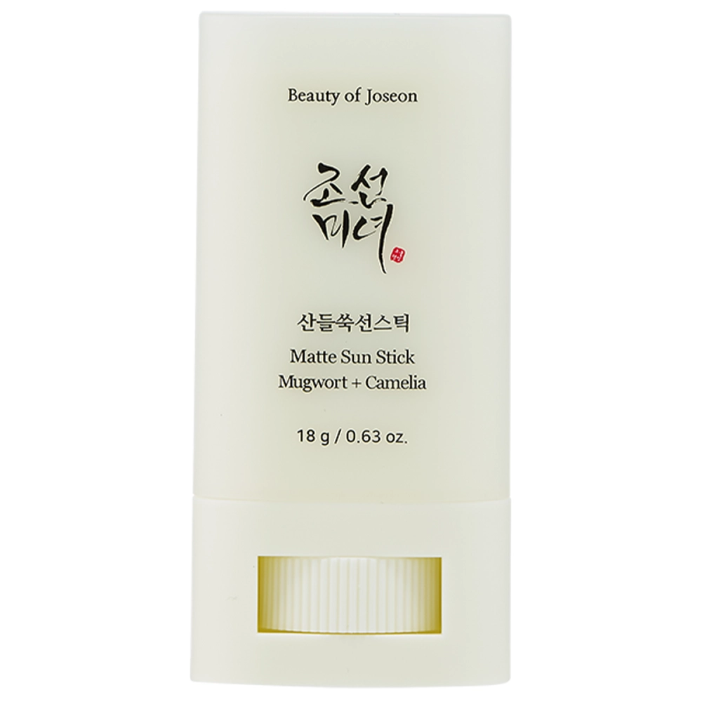 Beauty of Joseon - Matte Sun Stick Mugwort + Camelia SPF50+/PA++++ - Matinis Apsauginis Pieštukas Nuo Saulės - 18g