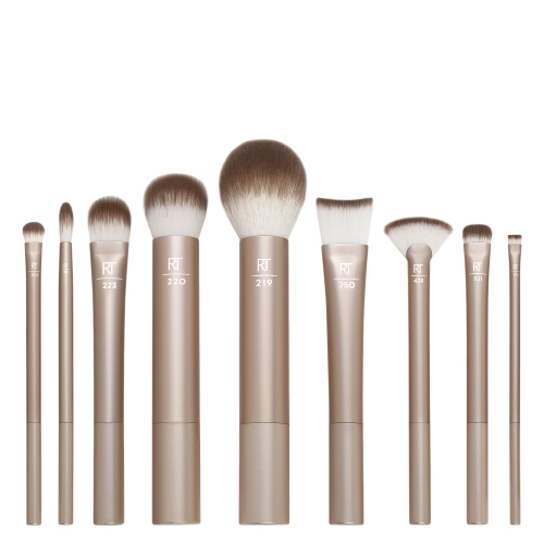 Real Techniques - Au Naturel Complete Brush Kit - Makiažo Šepečių Rinkinys