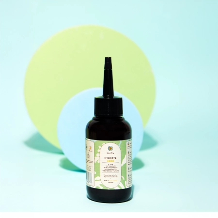 HairTry - Hydrate Hero - Drėkinamasis ir Raminamasis Galvos Odos Įtrynimas su NMF Kompleksu ir Ektoinu - 100ml