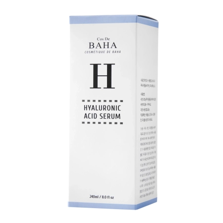 Cos De BAHA - H Hyaluronic Acid Serum Jumbo - Serumas su Hialurono Rūgštimi  - 240ml