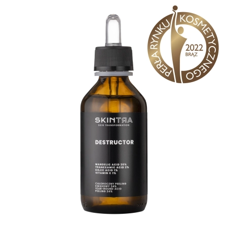 SkinTra - Destructor - Ištisinis Rūgštinis Pilingas 24% - 100 ml