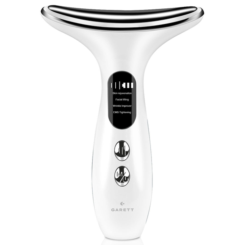 Garett Beauty - Lift Skin Pro - Soninis Veido ir Kaklo Masažuoklis - White