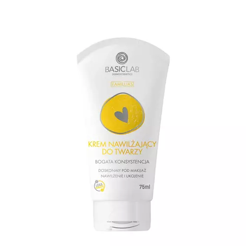 BasicLab - Famillias - Drėkinamasis veido kremas 