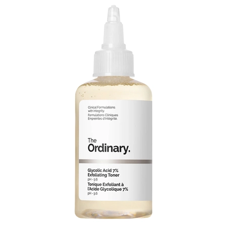 The Ordinary - Glycolic Acid 7% Exfoliating Toner - Tonikas su 7% Glikolio Rūgštimi - 100ml
