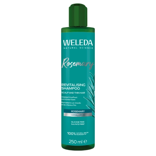 WELEDA - Rosmarin Revitalising Shampoo - Gaivinantis Rozmarinų Šampūnas - 250ml